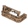 Wooden Counter