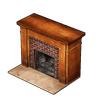 Brick Fireplace