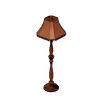 Antique Brown Floor Lamp